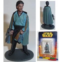 Figura Personaggio LANDO CALRISSIAN in METALLO Star Wars SERIE 1 DE AGOSTINI Italia