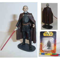 LEAD Metal Figure CONTE DOOKU Original STAR WARS SERIE 1 DE AGOSTINI Italy