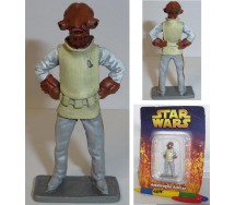 Figura Personaggio AMMIRAGLIO ACKBAR in METALLO Star Wars SERIE 1 DE AGOSTINI Italia