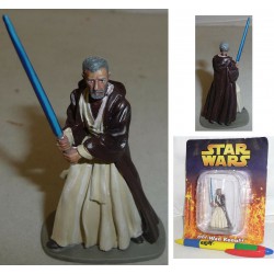 Figura Personaggio OBI-WAN KENOBI in METALLO Star Wars SERIE 1 DE AGOSTINI Italia