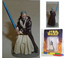 Figura Personaggio OBI-WAN KENOBI in METALLO Star Wars SERIE 1 DE AGOSTINI Italia