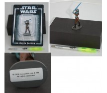 Figura Personaggio AAYLA SECURA in METALLO Star Wars SERIE 1 DE AGOSTINI Italia