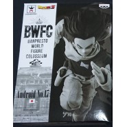 DRAGON BALL Figura Statua C-17 Androide 17cm Versione COLORATA BWFC BUDOKAI 2 Vol. 3 Banpresto Dragonball