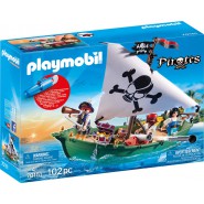 Playset NAVE PIRATA Con Motore subacqueo Playmobil Pirates 70151