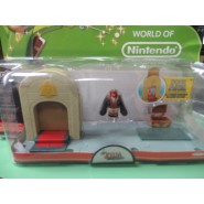 BOX DAMAGED - LEGEND OF ZELDA GANONDORF e HYRULE CASTLE PLAYSET NINTENDO MICRO LAND Jakks Pacific