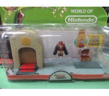 BOX DAMAGED - LEGEND OF ZELDA GANONDORF e HYRULE CASTLE PLAYSET NINTENDO MICRO LAND Jakks Pacific