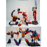Rare SET 5 Trading Figures ROBOT WARS BEST POSING Part 2 GETTER GAIKING etc