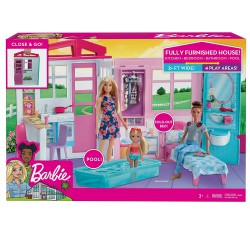 casa di barbie con piscina