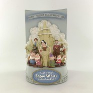 RARE Resin Diorama SNOW WHITE AND THE SEVEN DFWARFES Poster 3D Showcase Collection MASTER REPLICAS