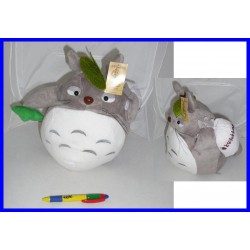 Mio Vicino TOTORO Con Sacco e Foglia PELUCHE 30cm Versione "NORMALE"