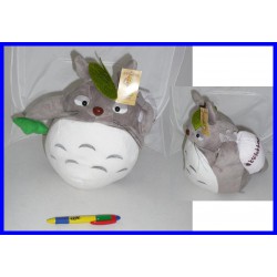 TOTORO Nice PLUSH 30cm With BAG and LEAF Version "NORMAL" 