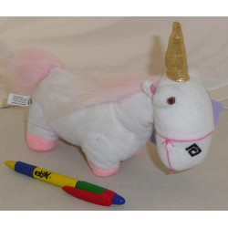 Unicorn FLUFFY PLUSH 20cm Soft Colored