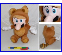 Plush MARIO raccoon 30cm Squirrel SUPER MARIO BROS