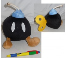 Peluche BOOMBA Bomb Bomba 15cm SUPER MARIO BROS KART