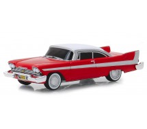 Modellino Auto PLYMOUTH FURY 1958 Film CHRISTINE Macchina Infernale EVIL VERSION Vetri SCURI Scala 1/64 Greenlight