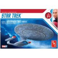 STAR TREK Set 3 Modellini ENTERPRISE NCC-1701 e 1701-D nave KLINGON Portachiavi
