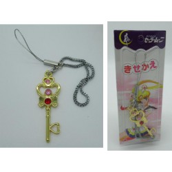 Sailor Moon PORTACHIAVI con CHIAVE DEL TEMPO Versione BLISTER BIANCO 