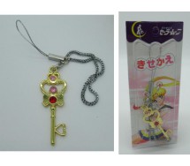 Sailor Moon KEYRING KEY OF THE TIME Version With WHITE BLISTER