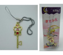 Sailor Moon PORTACHIAVI con CHIAVE DEL TEMPO Versione BLISTER BIANCO 