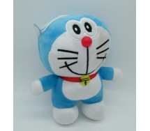 Peluche 18cm DORAEMON Gatto Spazio CON VENTOSA Nuovo