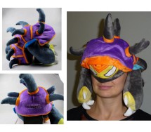 Cappello Peluche RAMMUS ARMADILLO League Of Legends LOL Giappone COSPLAY Nuovo