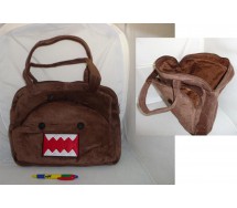 DOMO KUN FACCIONE Borsa Peluche 34x24cm COSPLAY Nuova