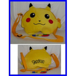 PIKACHU Pokemon Borsa Borsetta Peluche 30x22cm COSPLAY Nuova