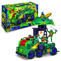 TARTARUGHE NINJA Set 6 FIGURE 4cm Teenage Mutant Turtle NICKELODEON Gashapon