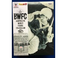 Figura 18cm SON GOKU Gokou OMBRELLO Versione BIANCA World Figure Colosseum BWFC II Vol 5 Banpresto Dragon Ball