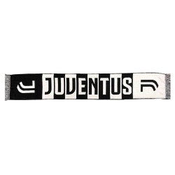 SCIARPA Originale JUVENTUS Modello ZEBRA Scacchi JJ Ufficiale 140cm JACQUARD 