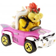 Die Cast Model BOWSER Badwagon KART From SUPER MARIO Scale 1:64 5cm Hot Wheels