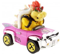 Die Cast Model BOWSER Badwagon KART From SUPER MARIO Scale 1:64 5cm Hot Wheels