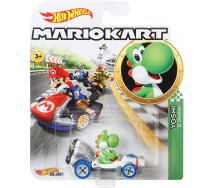 Die Cast Modellino KART di TOAD B Dasher da SUPER MARIO KART Scala 1:64 5cm Hot Wheels