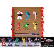 SET 6 Figure POWER RANGERS S.P.D. Mini 6cm Bandai SUPER SENTAI Gashapon