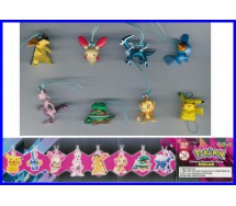 SET 8 Figures POKEMON MINI SWING Ultimate DIALGA Collection With Dangler Originai BANDAI Gashapon BLASTOISE etc.