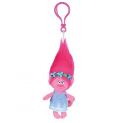 Principessa POPPY Peluche PORTACHIAVI 15cm dal film TROLLS Originale Ufficiale TOP QUALITY