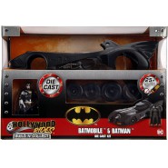 BATMAN KIT Die Cast 1989 Batmobile Scale 1:24 20cm with Figure BUILD N' COLLECT Jada Toys