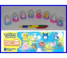 SET 8 Mini Figures POKEMON Capsule PART 3 Original TOMY Rare