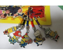 MINION Cattivissimo Me Set 5 Ciondoli Laccetti Despicable Me