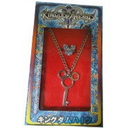 KINGDOM HEARTS Collana con CIONDOLO A FORMA DI TOPOLINO e Anello