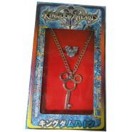 KINGDOM HEARTS Necklace with PENDANT SHAPED AS MICKEY MOUSE and RING