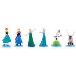 Frozen Fever Complete Set 6 Mini Figures 5cm For Collectors Original Cake Topper Decoration Disney Apecollection Frozen Fever Complete Set 6 Mini Figures 5cm For Collectors Original Cake Topper Decoration Disney Apecollection