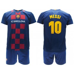 Short Football Lionel Leo Messi 10 Barcelona Blue Grana Home Season 2018-2019 Official Licensed Complete Official Shirt