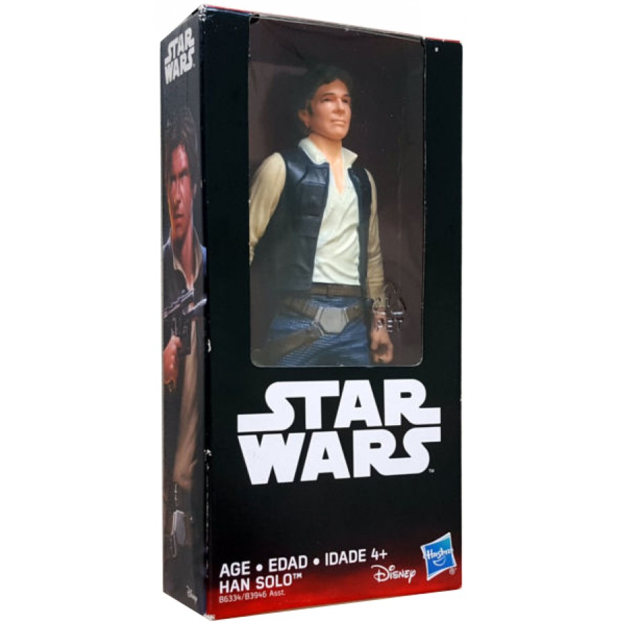 Figura Personaggio HAN SOLO 15cm da Star Wars Originale HASBRO E1446//B3946