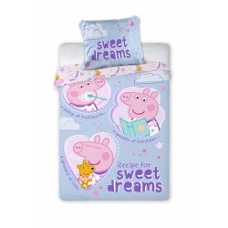 Baby Bed Set Cotton Duvet Cover Peppa Pig Recipe For Sweet Dreams