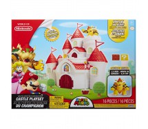 Playset Super Mario MUSHROOM KINGDOM Castle With Figure and many Interactive Pieces Jakks Pacific