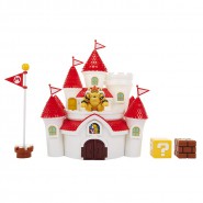 Playset SUPER MARIO Castello di Bowser Regno Fungo Con Figura e Molte Parti Interattive Jakks Pacific