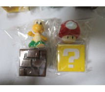 SET 5 Figures SUPERMARIO 5cm Mario Luigi Toad Goomba Koopa Cake Topper