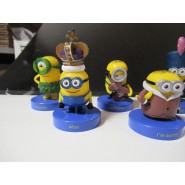SET 10 Figures BLUE Stand 5cm Characters Animated Cartoon Minions