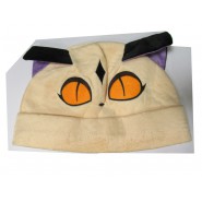 Hat CAT Beige Ears Violet Carnival Costume